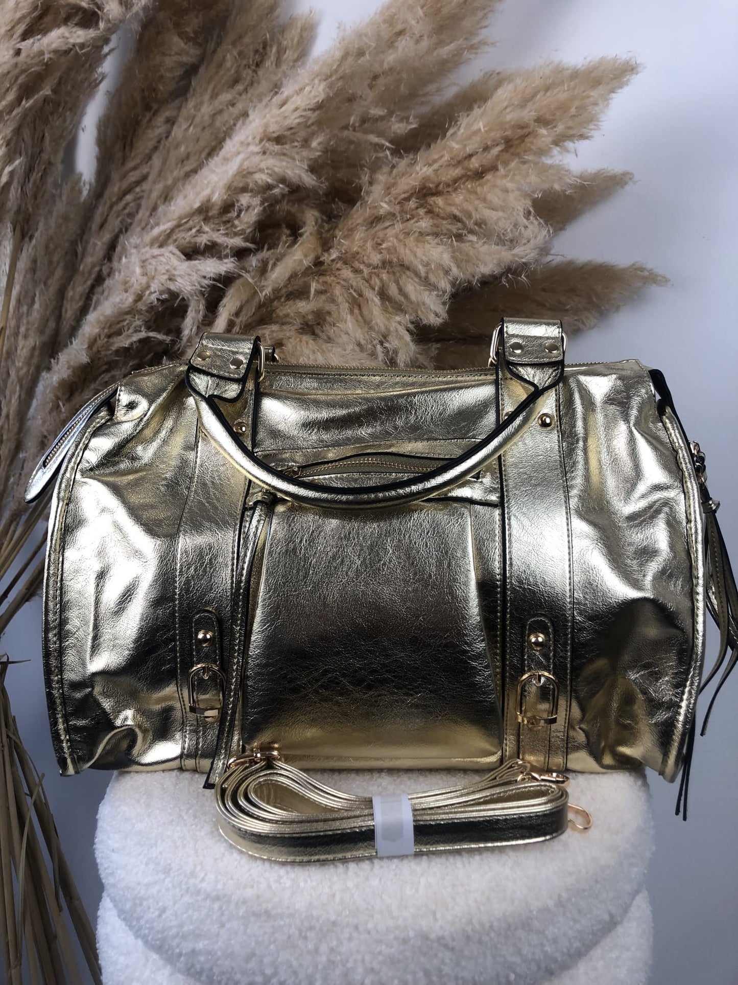 Sac city bag doré JJ
