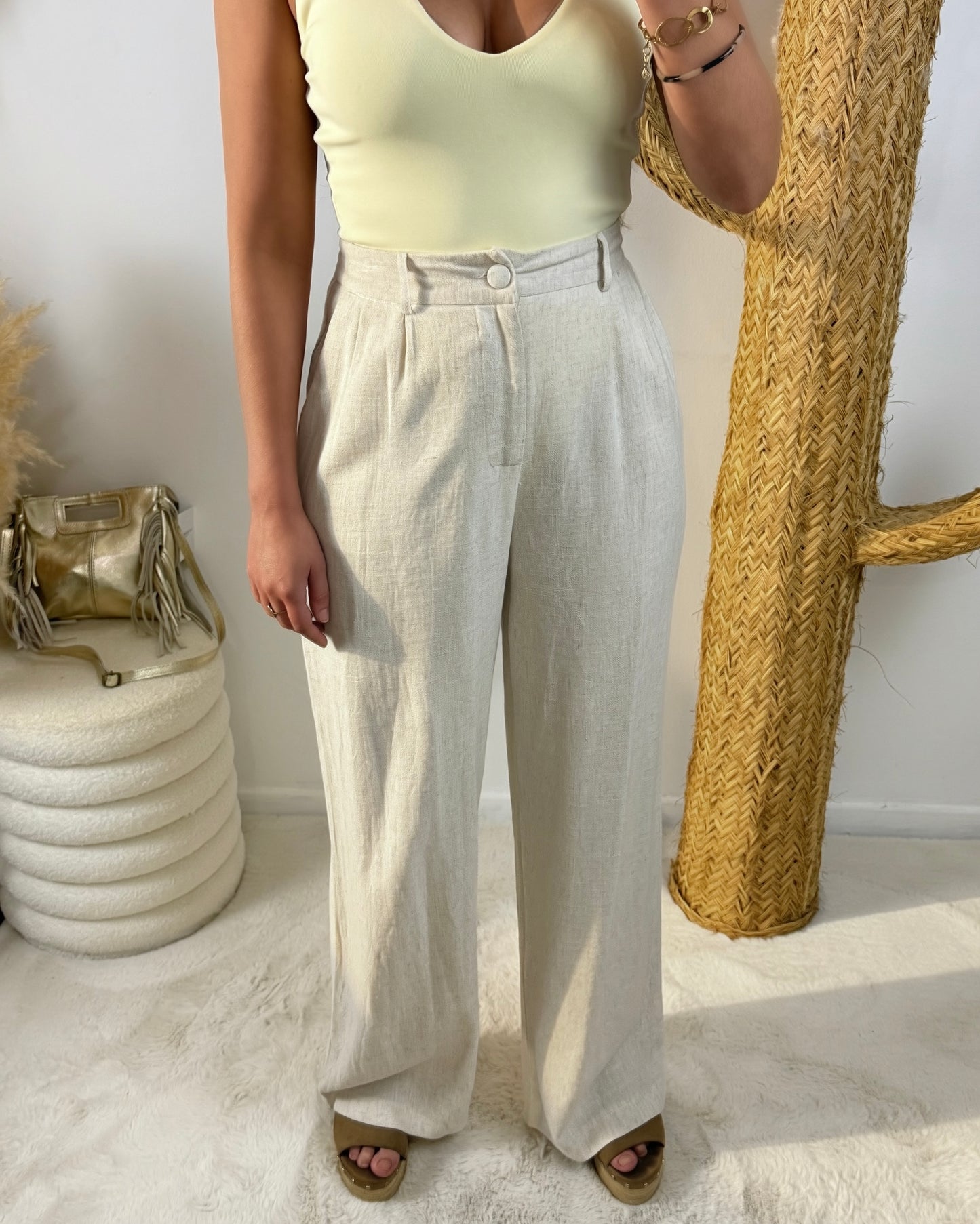 Pantalon palazzo Lina
