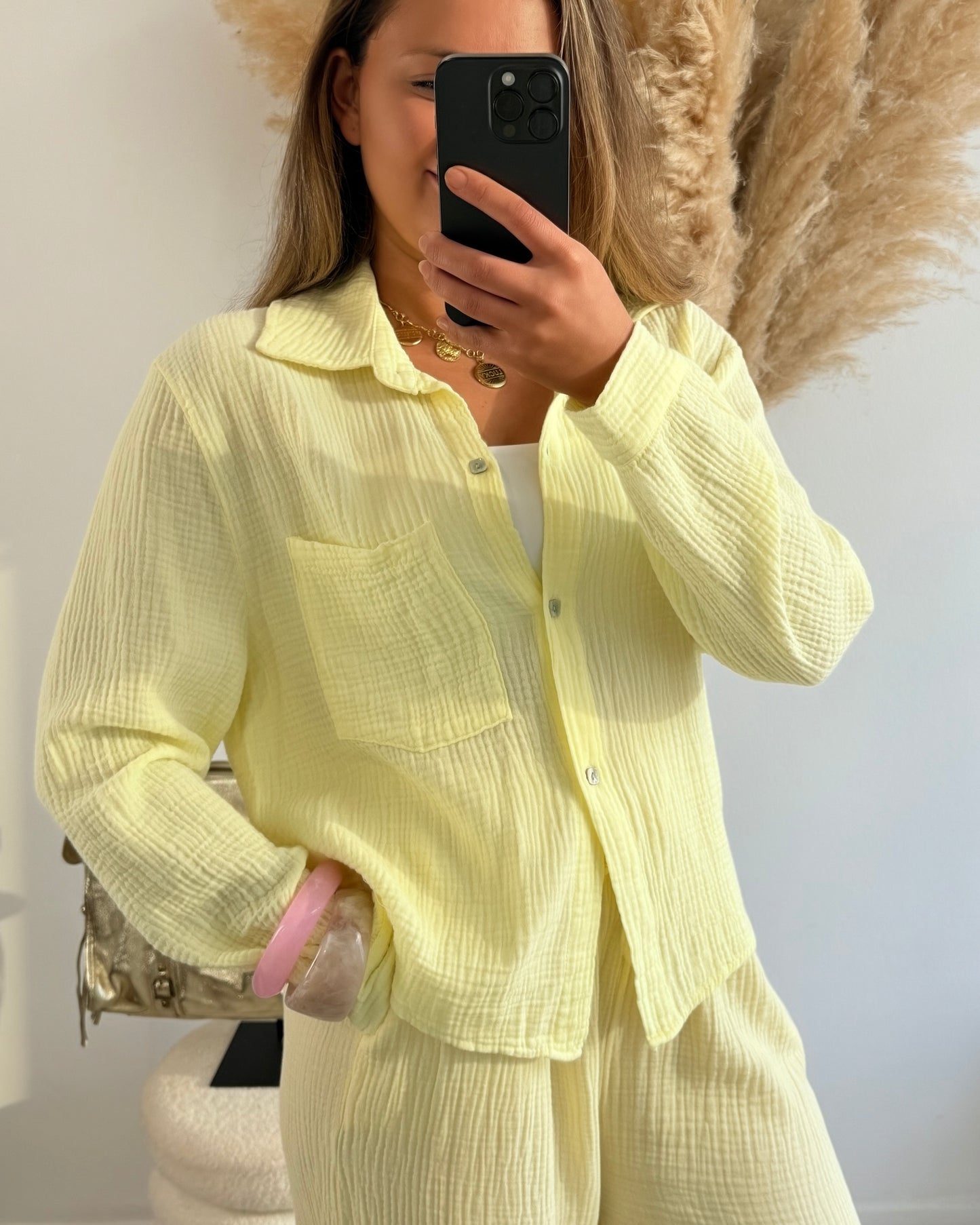 Chemise gaze de coton Solene
