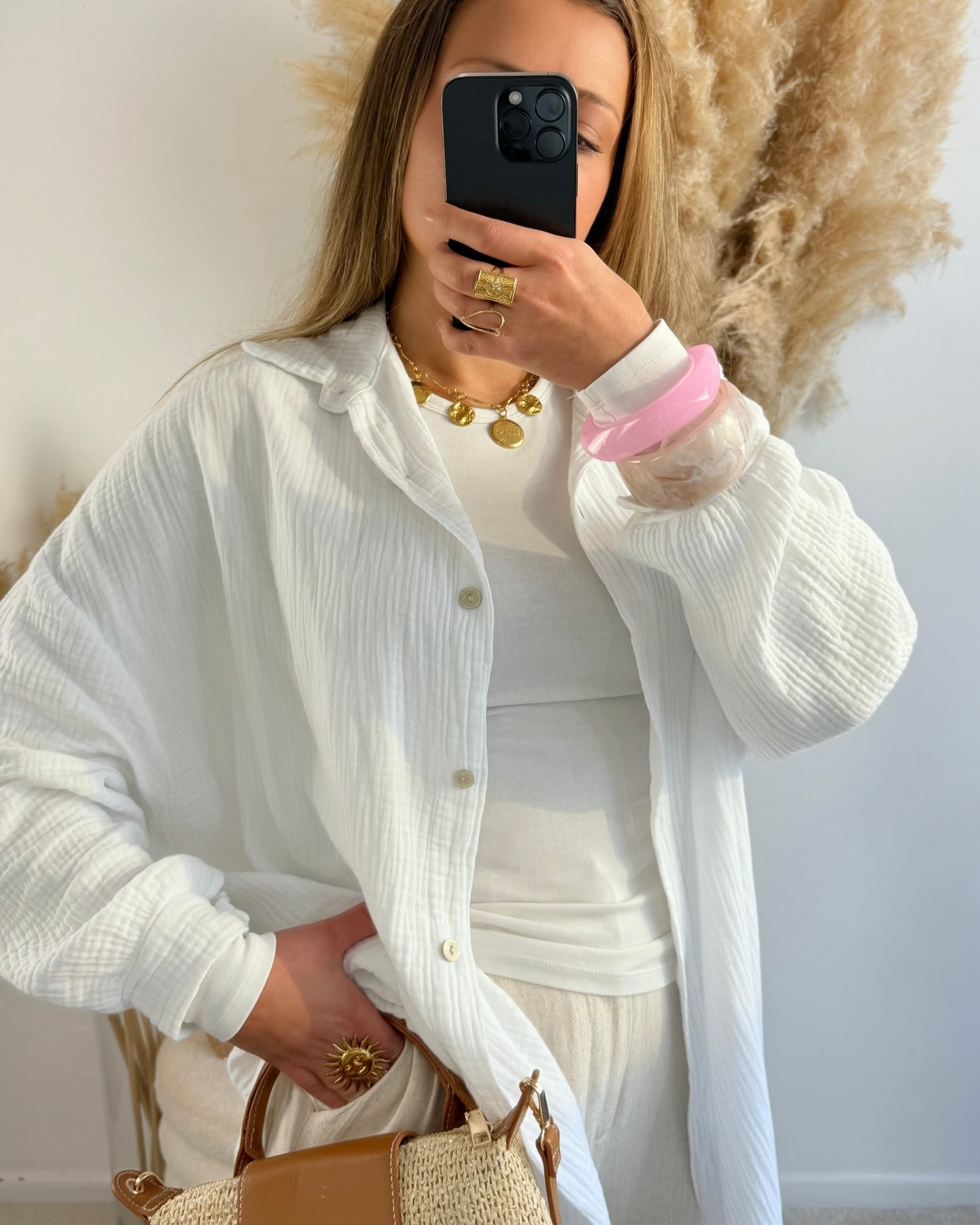 Chemise gaze de coton