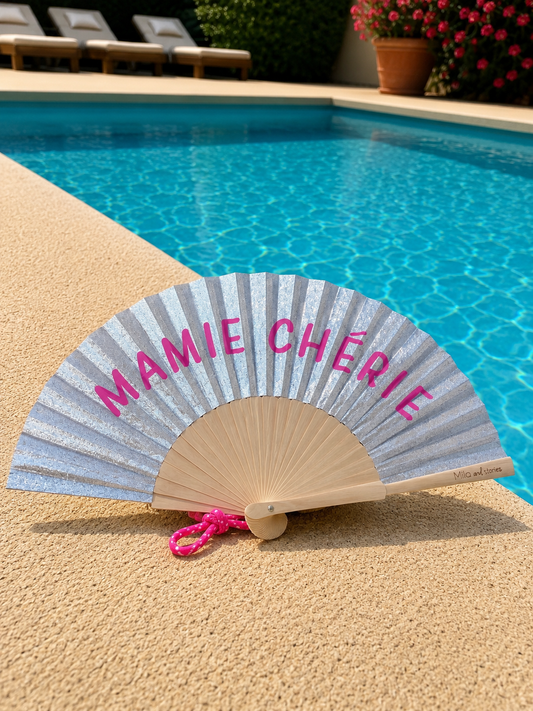 Éventail "Mamie Chérie"