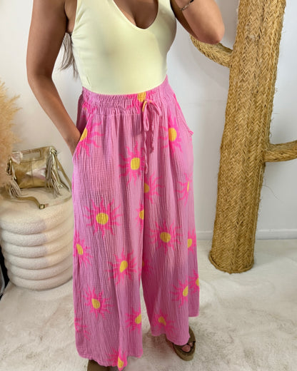 Pantalon palazzo Soléa