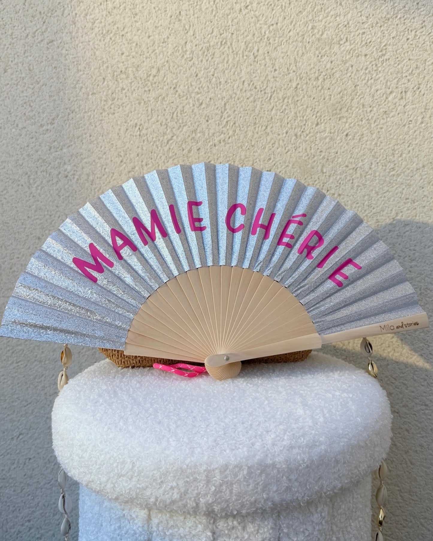 Éventail "Mamie Chérie"