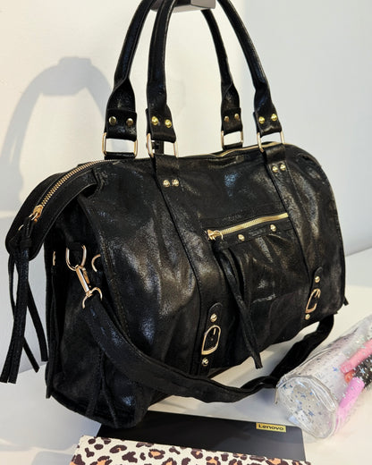 Sac City toile noir