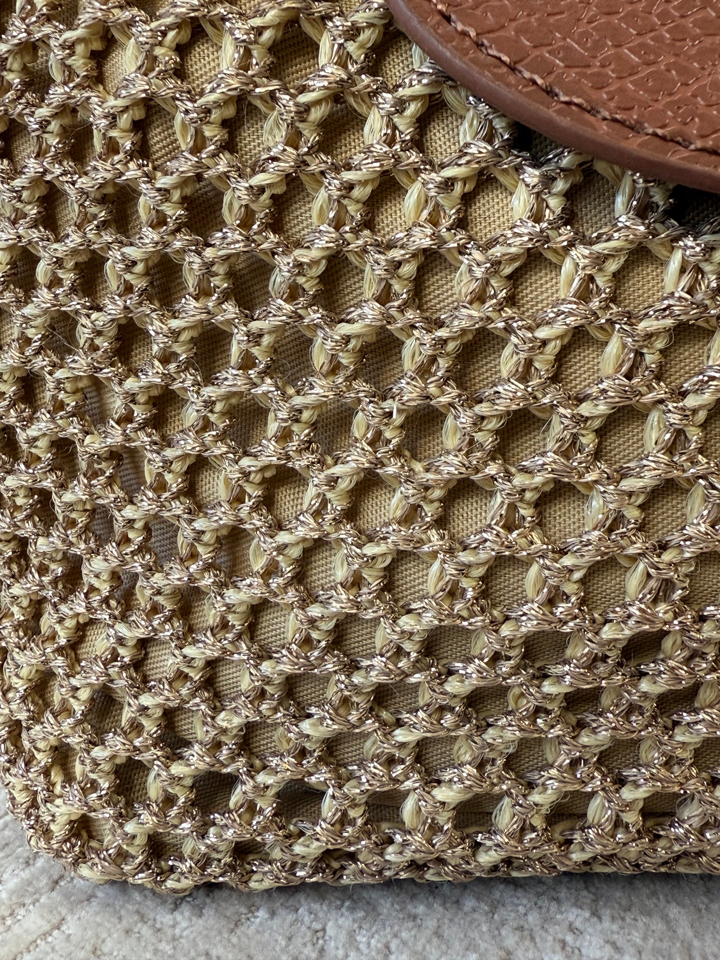 Sac Ibiza doré