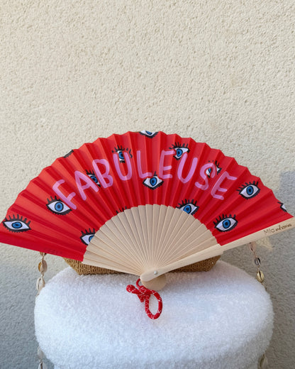 Éventail "Fabuleuse"