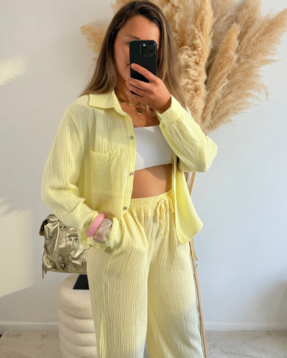 Chemise gaze de coton Solene