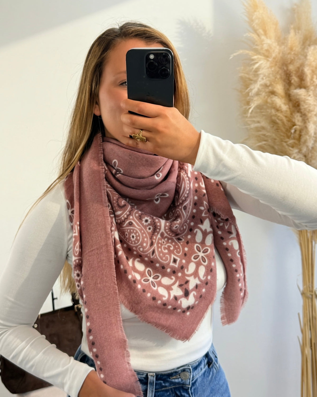 Écharpe Sienna - blush