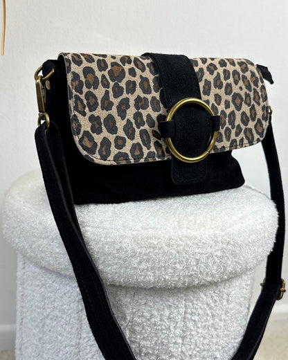 Sac Alma en Daim léo/noir