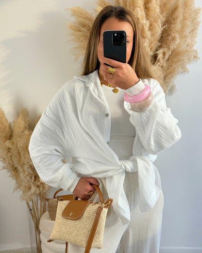 Chemise gaze de coton