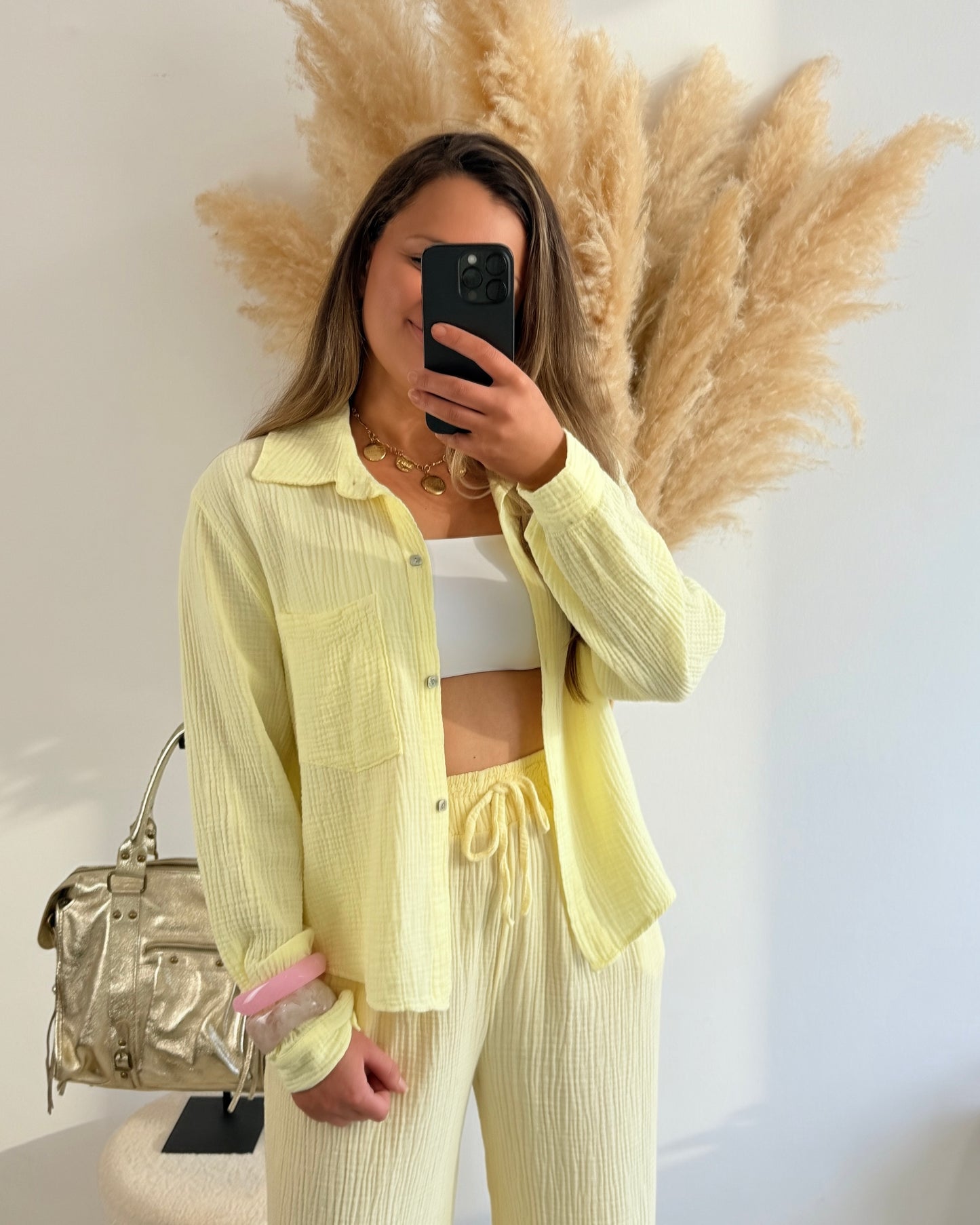 Chemise gaze de coton Solene