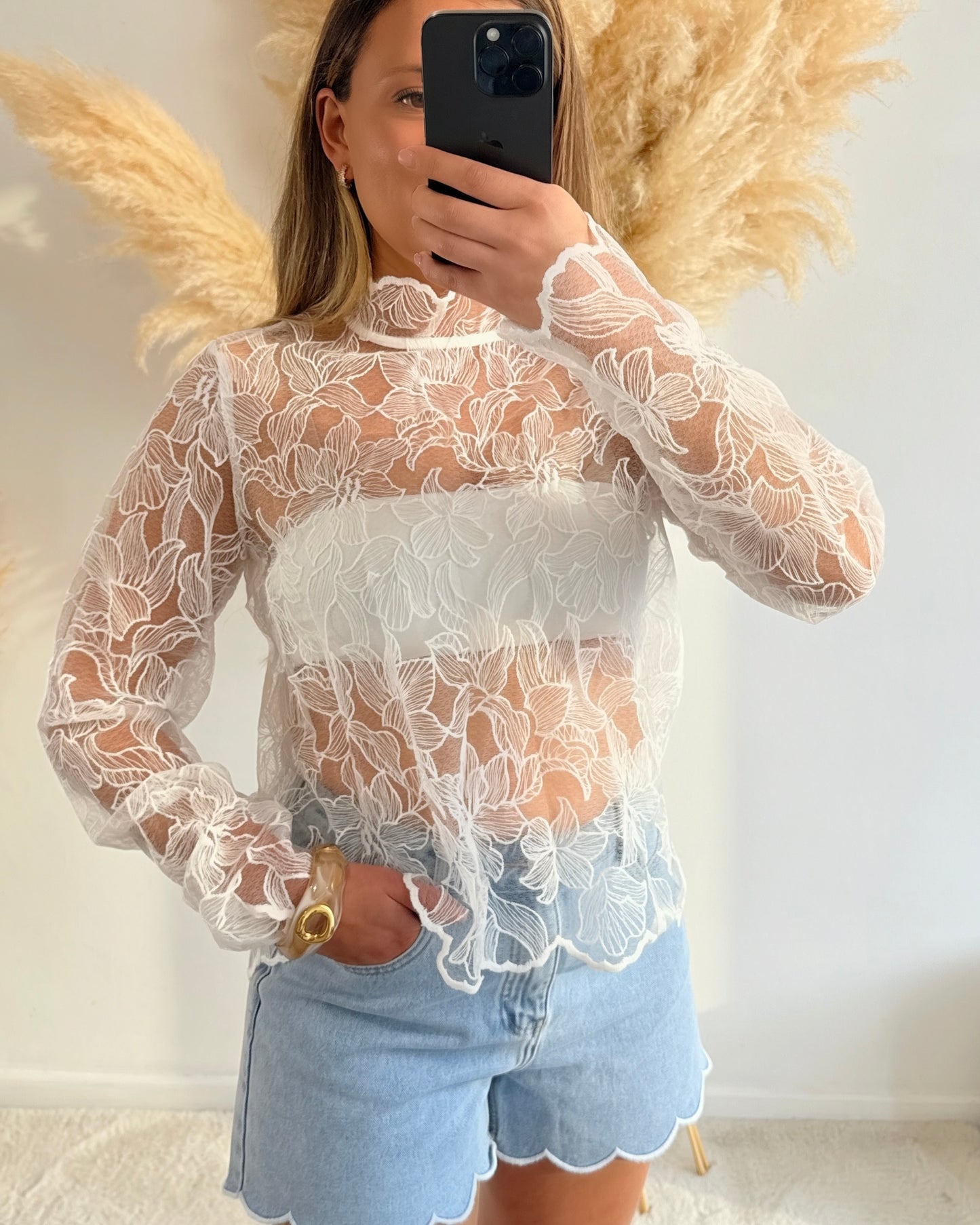 Top dentelle Romy