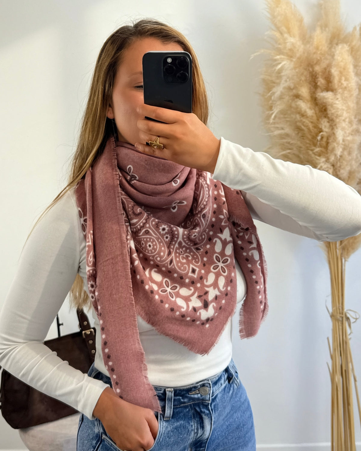 Écharpe Sienna - blush