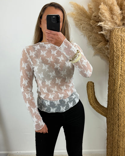 Top dentelle Louise