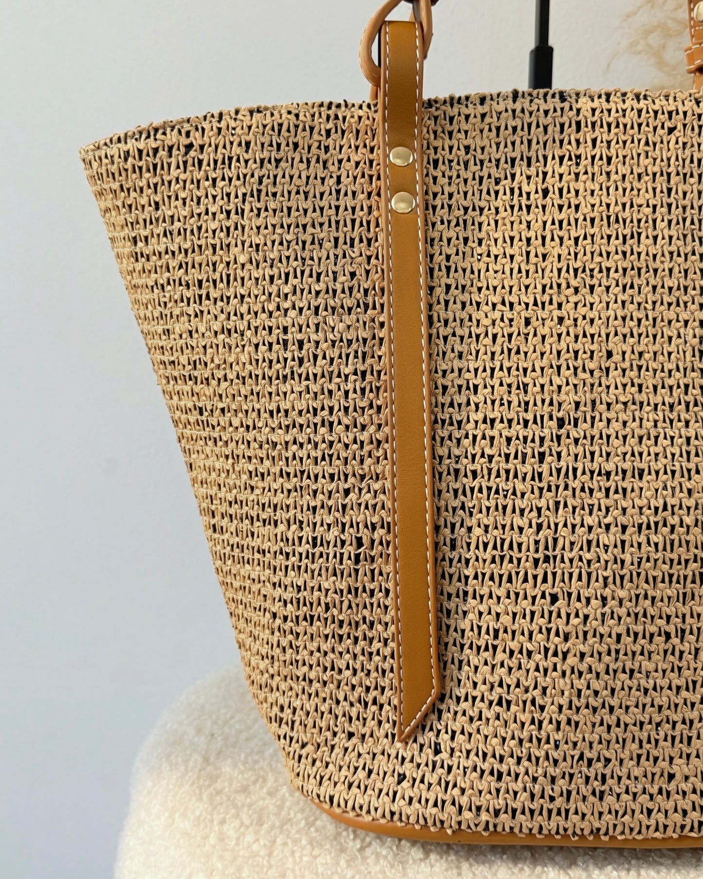 Sac Célestin Camel/Noir