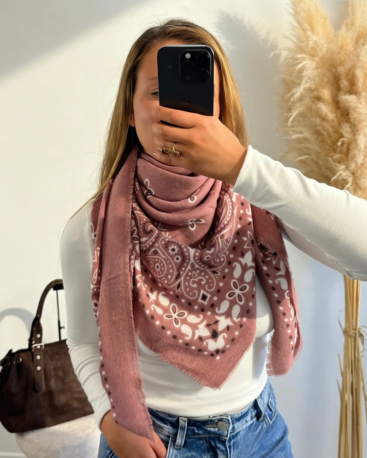 Écharpe Sienna - blush