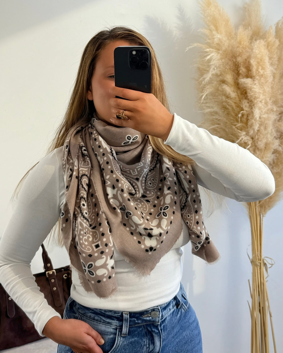 Écharpe Sienna - taupe