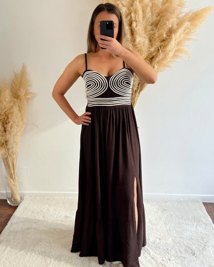 Robe Cléo - Choco