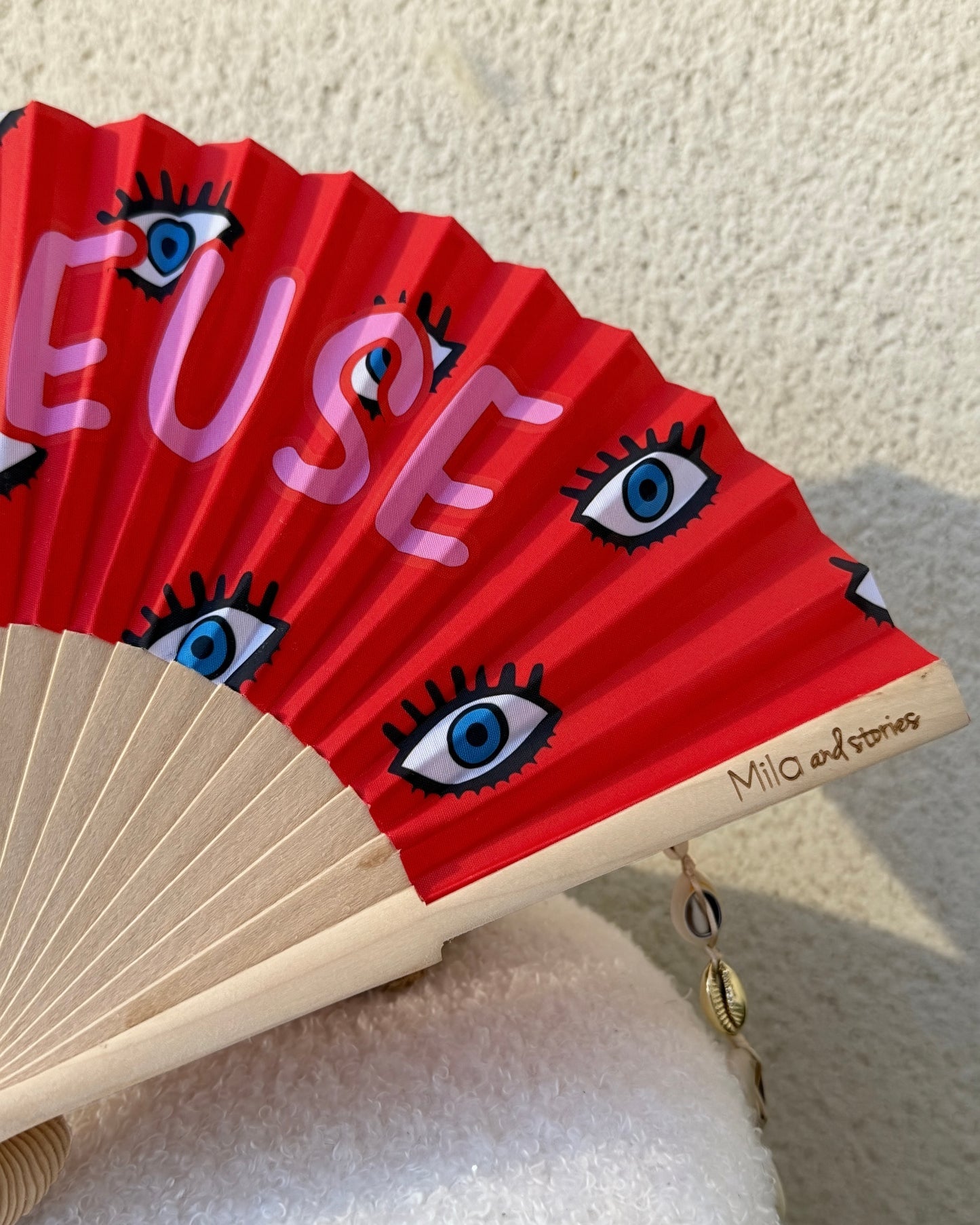 Éventail "Fabuleuse"