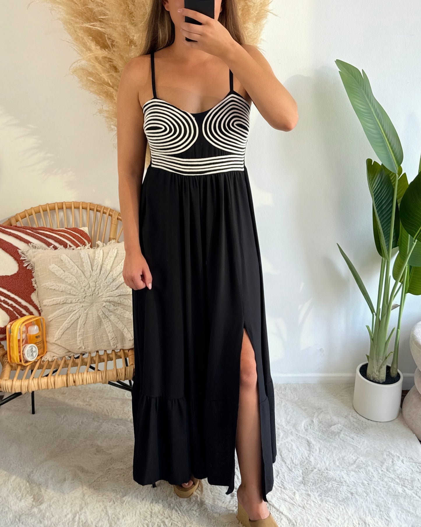 Robe Cléo - Noir