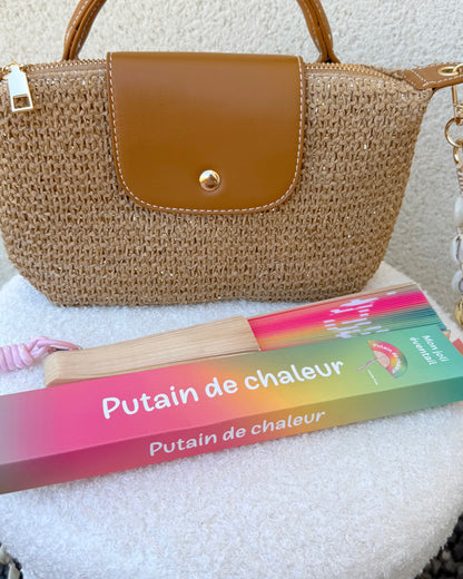 Éventail "Putain de chaleur"