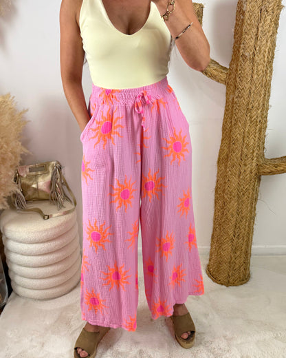 Pantalon palazzo Soléa
