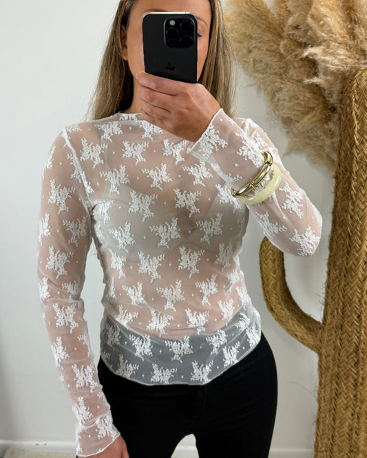Top dentelle Louise