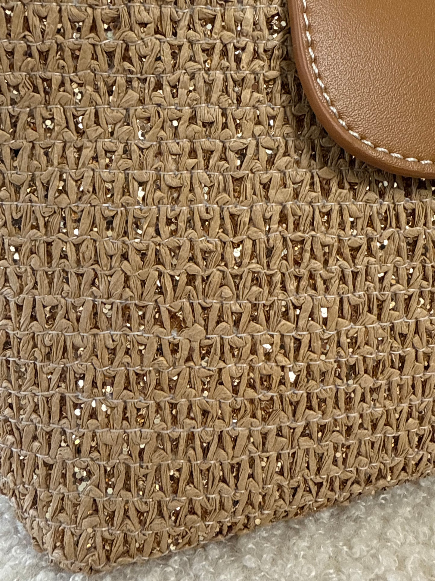 Sac Valentina camel/or