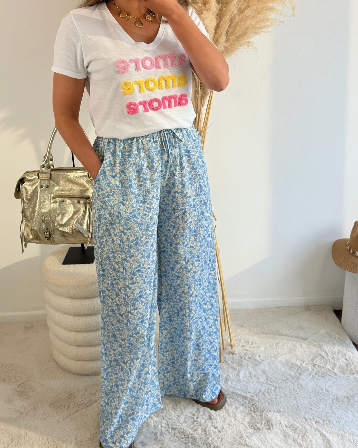 Pantalon Emilio bleu