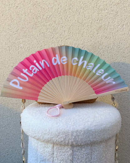 Éventail "Putain de chaleur"