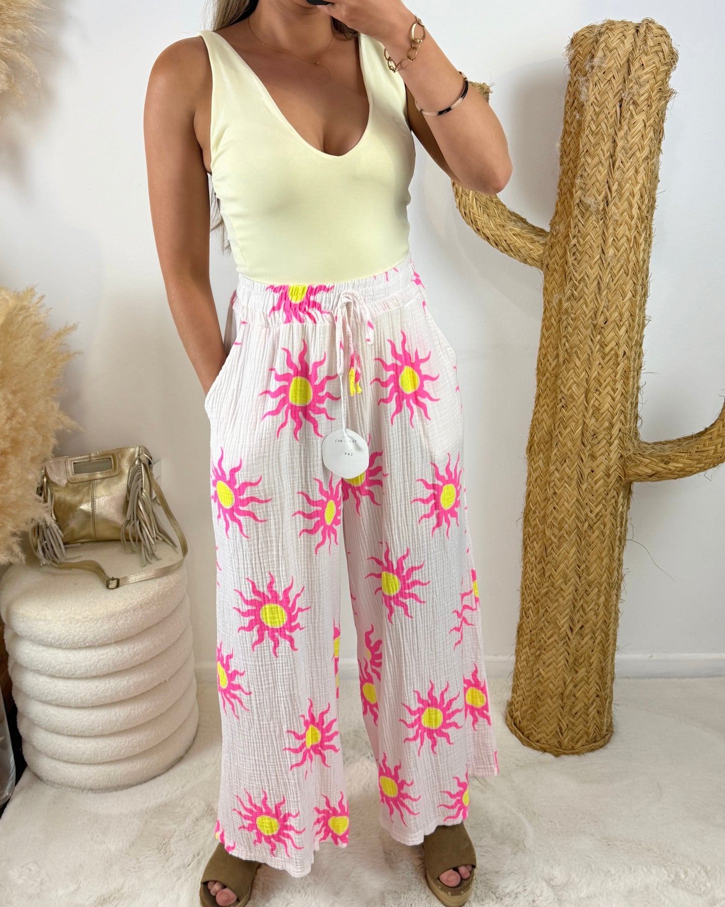 Pantalon palazzo Soléa