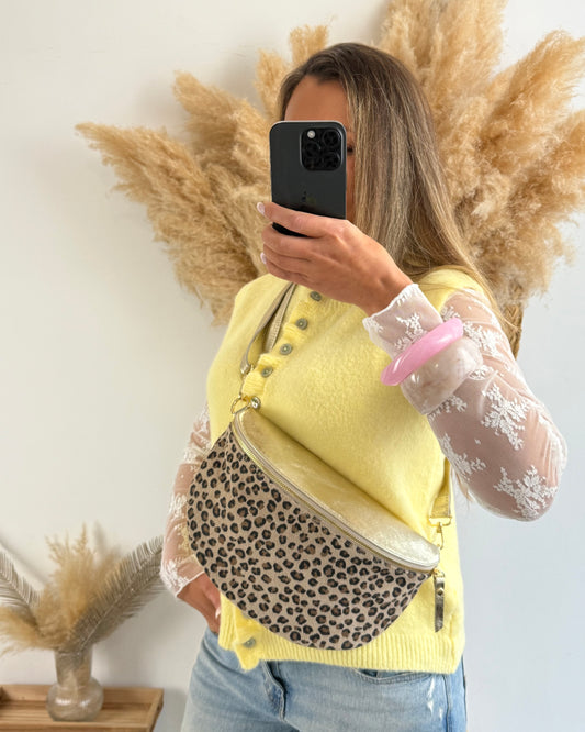 Banane Chloé en cuir
