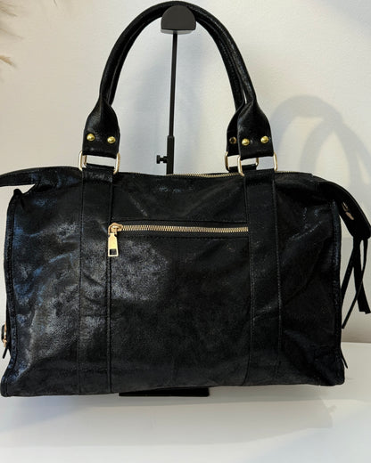 Sac City toile noir