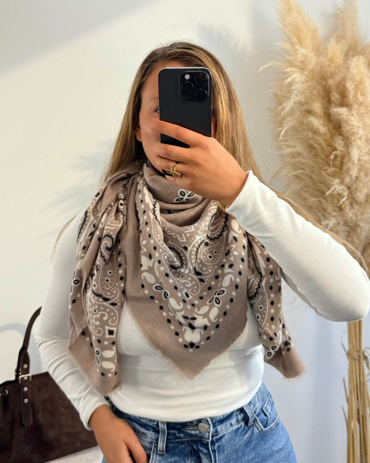 Écharpe Sienna - taupe
