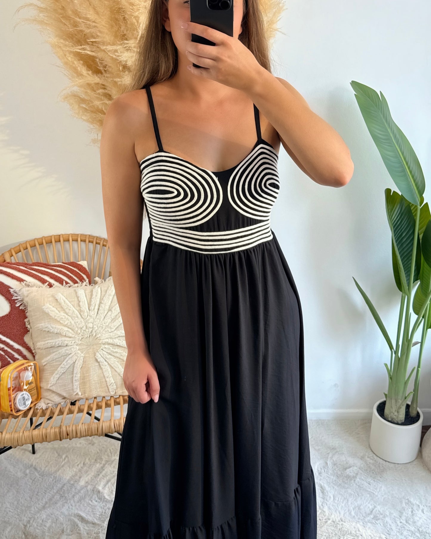 Robe Cléo - Noir