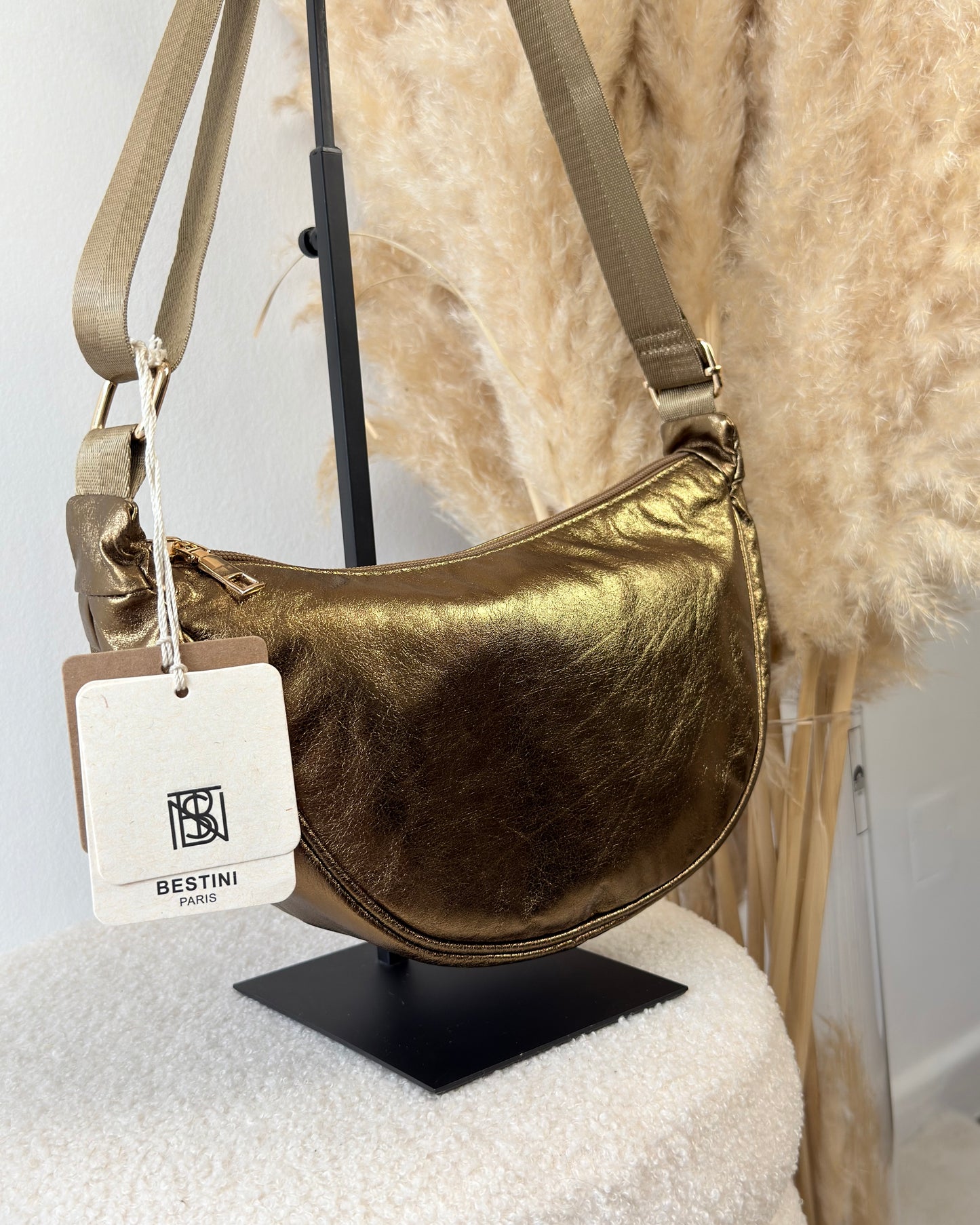 Sac à main kaki