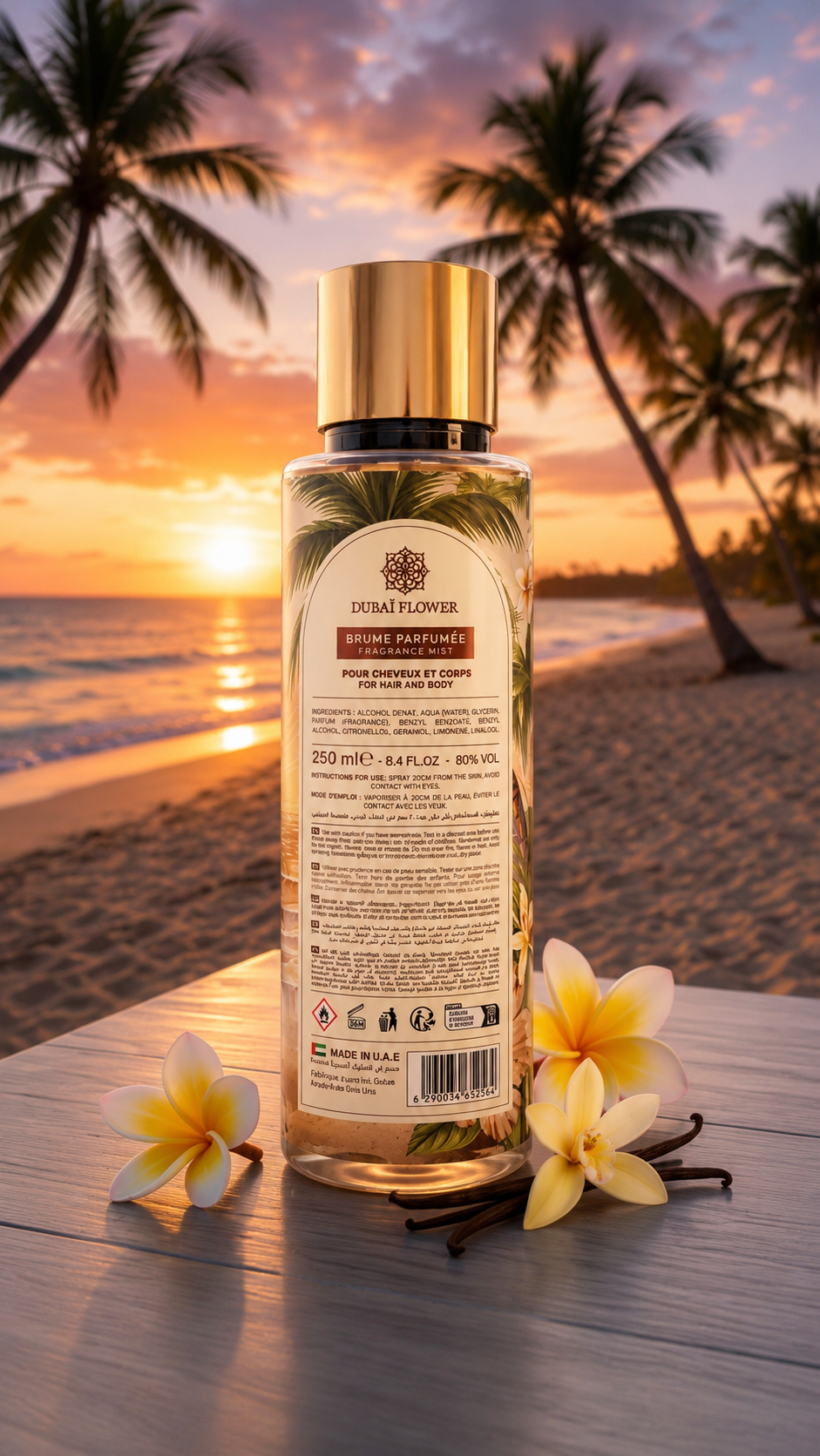 Brume Parfumée Vanille Monoï